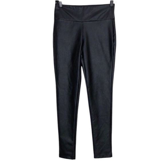 Kendall & Kylie Vegan Leather Pants Size Small - Picture 3 of 6